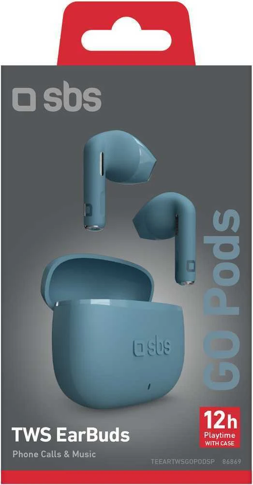SBS belaidės ausinės Go Pods TWS, benzininės