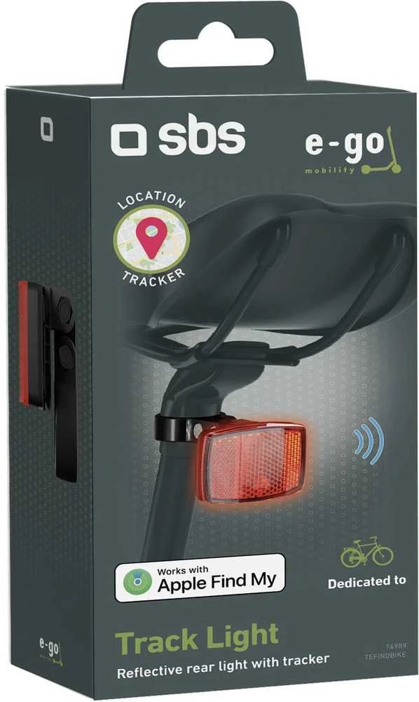 SBS Sekiklis „Find My“ dviračiams, komplektas, m., juodas, obuolys