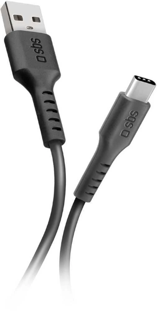 SBS cable USB - USB-C 1m, juodas