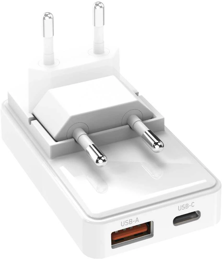SBS 20W USB-A, USB-C, plokščias