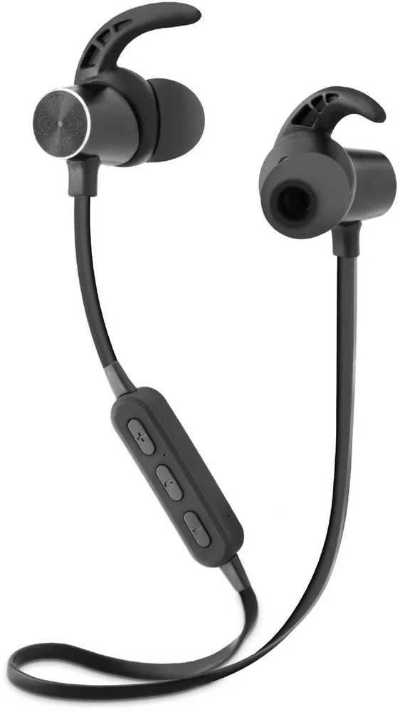 SBS TEEARBT501K, Ausinės, į ausis įkišamos, Sports, Juodas, Dvipusės, Mygtukai