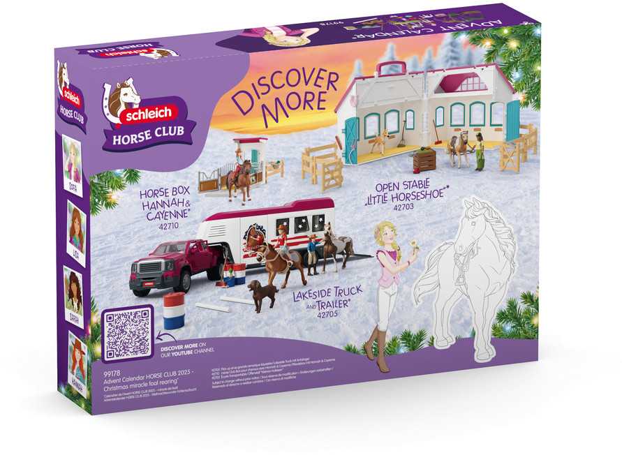 SCHLEICH HORSE CLUB Advento kalendorius 2025