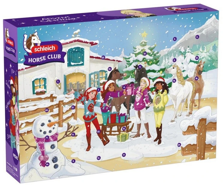 Advento kalendorius - Schleich Horse Club 2026 Winter Wonderland Ride