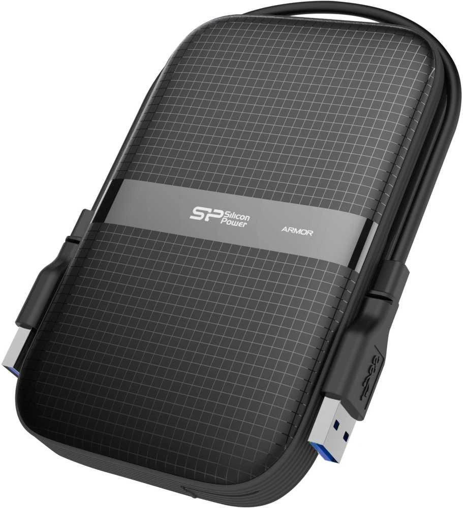 SILICON POWER COMPUTER & COMMUNICAT SILICON POWER Išorinis kietasis diskas HDD Armor A60 2.5" 1TB USB 3.0 IPX4