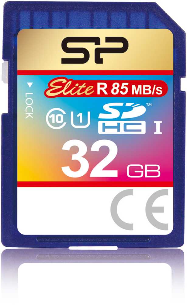 Atminties kortelė SILICON POWER 32 GB, SDHC UHS-I, 10 klasė, 40 MB/s skaitymo, 15 MB/s įrašymo greitis