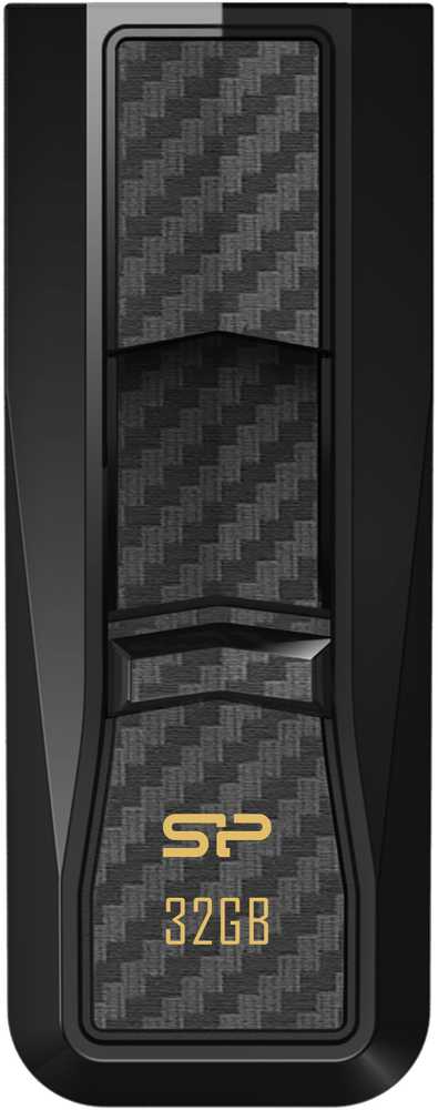 „Silicon Power“ atmintinė 32 GB Blaze B50 USB 3.0, juoda