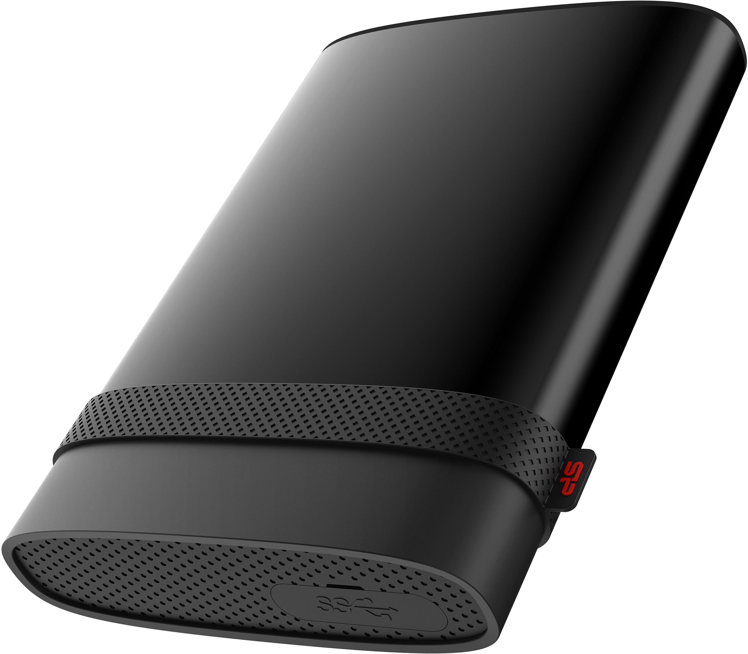 Kietasis diskas Dysk zewnętrzny HDD Silicon Power Armor A85B 4TB Juodas (SP040TBPHD85BS3K)