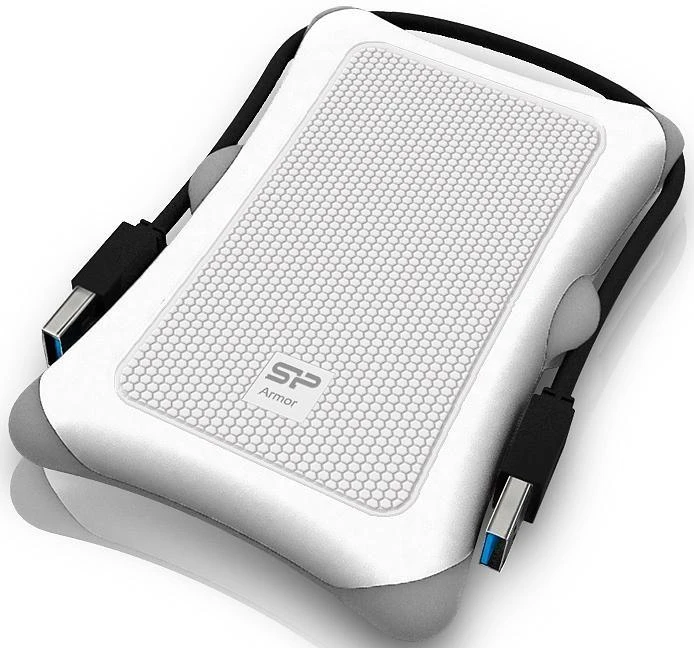 Kietasis diskas Silicon Power Armor A30 1TB | 1000 GB | 2,5" | USB 3.1 | Baltas