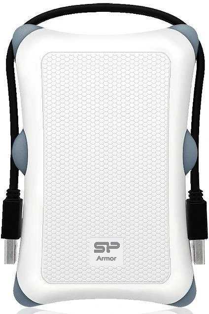 Kietasis diskas Silicon Power Armor A30 1TB | 1000 GB | 2,5" | USB 3.1 | Baltas