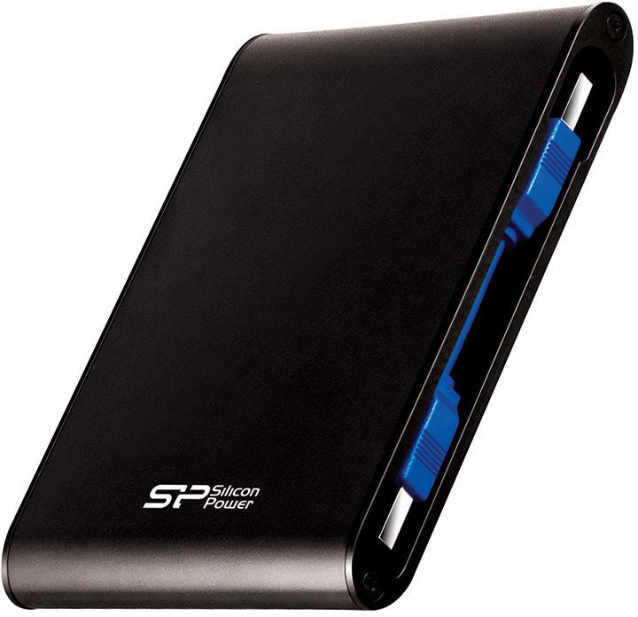 Kietasis diskas Silicon Power Armor A80 1000 GB, 2.5 ", USB 3.1, Juodas