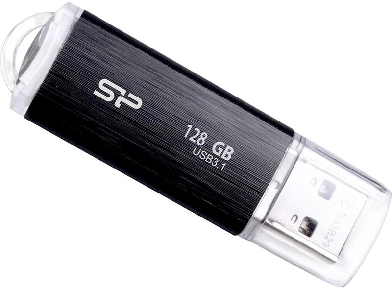Silicon Power | USB 3.1 atmintinė | Blaze B02 | 128 GB | USB A tipo | Juodas
