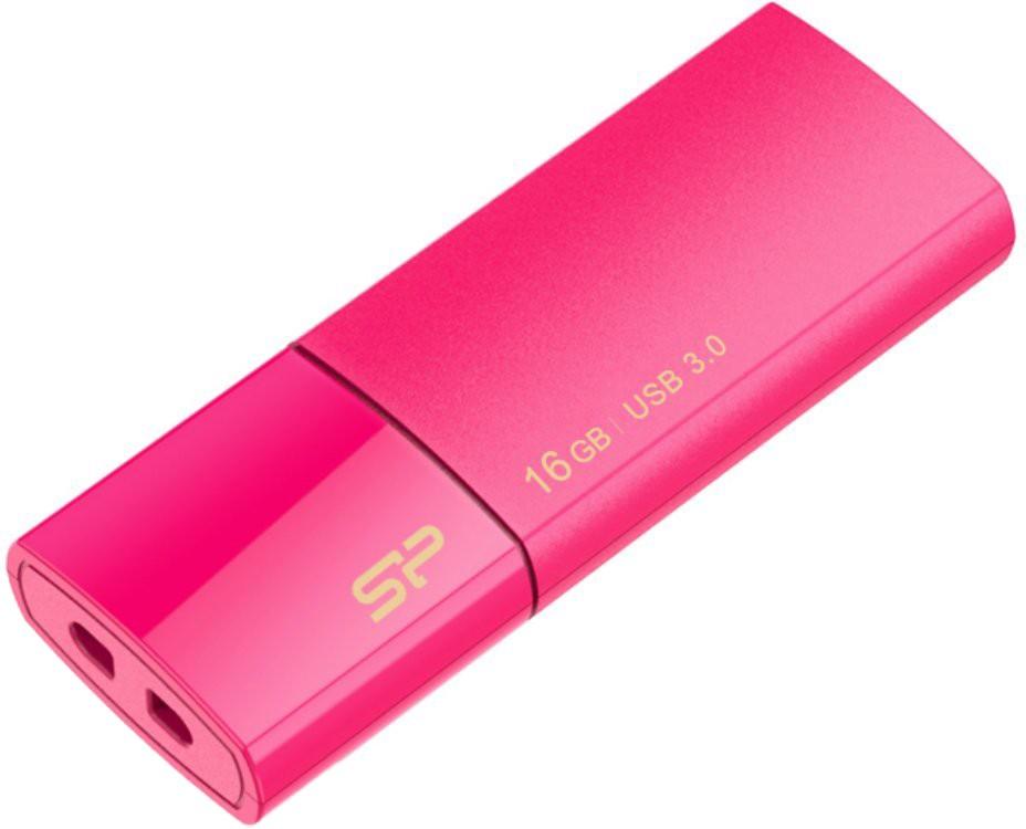 SILIKONIO MAITINIMO KOMPIUTERIS & COMMUNICAT SILICON POWER atmintis USB Blaze B05 16GB USB 3.2 Rožinė