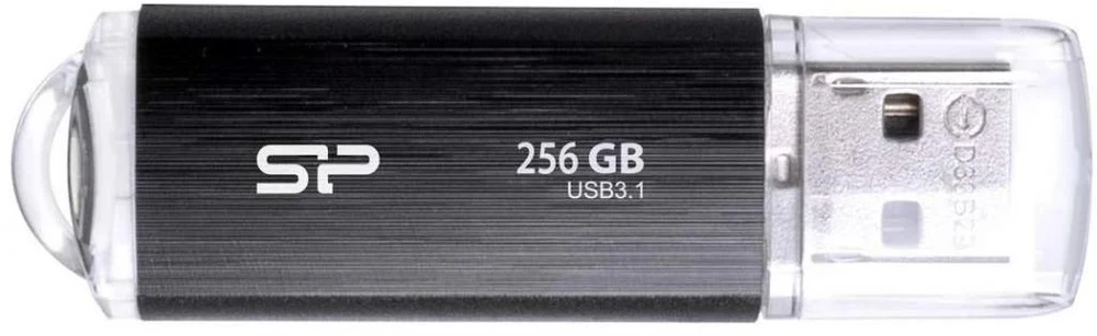 SILIKONIO MAITINIMO KOMPIUTERIS & COMMUNICAT SILICON POWER Blaze B02 USB atmintis 256GB USB 3.2 Juodas