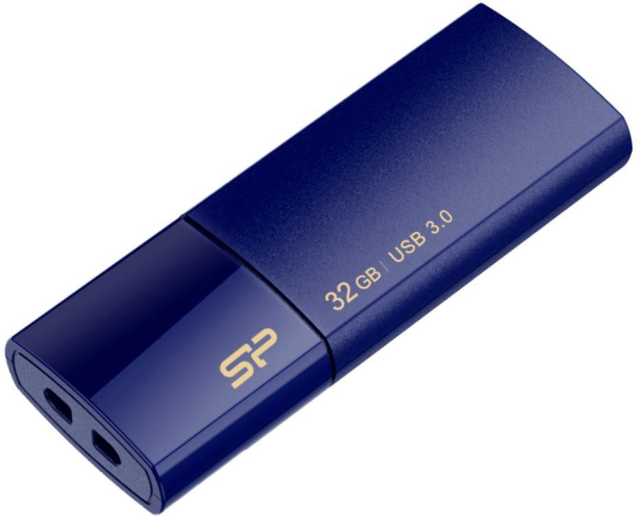 SILIKONIO MAITINIMO KOMPIUTERIS & COMMUNICAT SILICON POWER atmintis USB Blaze B05 32GB USB 3.2 Mėlyna