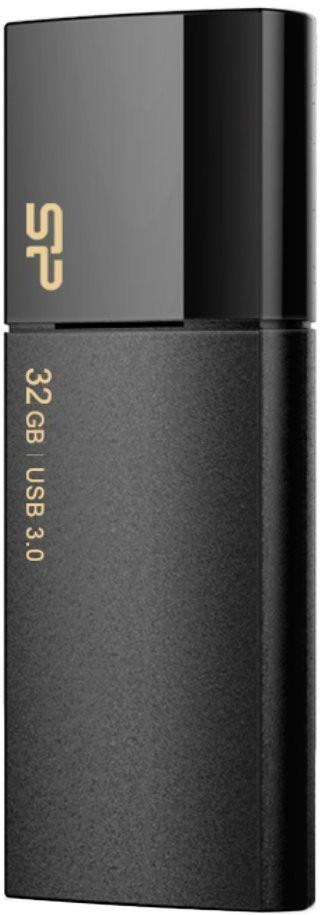 SILIKONIO MAITINIMO KOMPIUTERIS & COMMUNICAT SILICONPOW SP032GBUF3B05V1K Silicon Power atmintis USB Blaze B05 32GB USB 3.0 Juodas