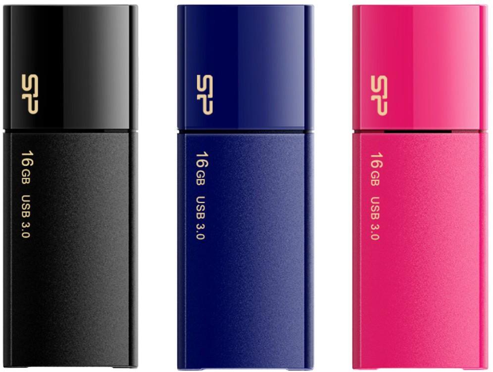 SILIKONIO MAITINIMO KOMPIUTERIS & COMMUNICAT SILICONPOW SP032GBUF3B05V1K Silicon Power atmintis USB Blaze B05 32GB USB 3.0 Juodas