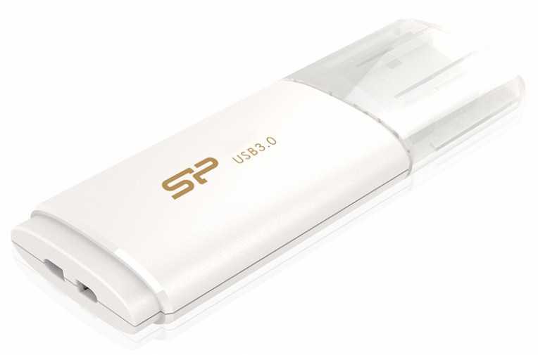 „Silicon Power“ atmintinė 32 GB Blaze B06 USB 3.0, balta