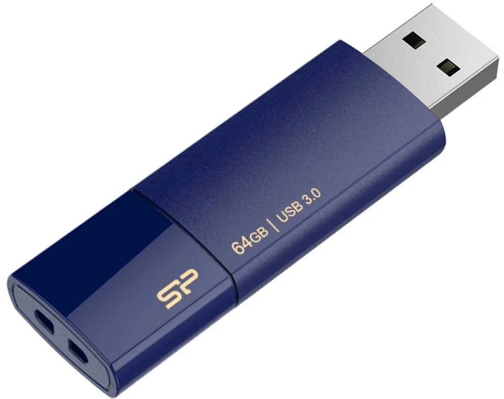 Silicon Power | Blaze B05 | 64 GB | USB A tipo | Mėlyna