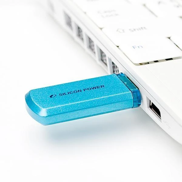 Silicon Power | Helios 101 | 8 GB | USB Type-A | Mėlyna