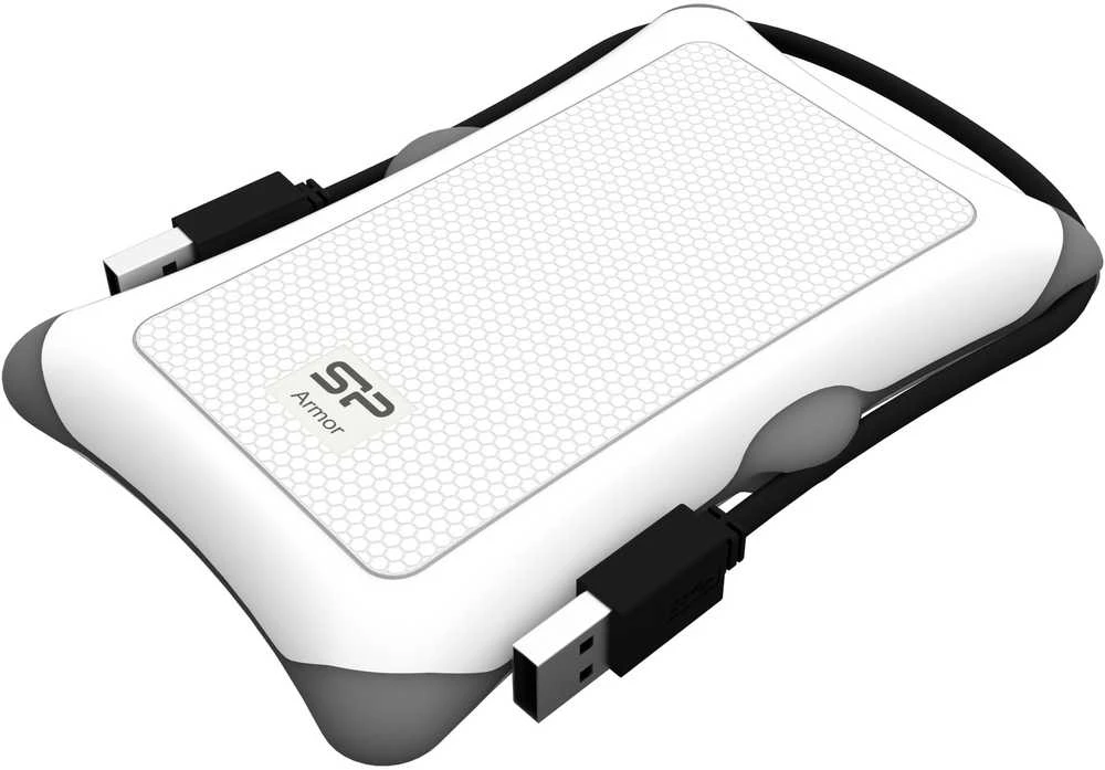 Kietasis diskas Silicon Power Armor A30 1TB | 1000 GB | 2,5" | USB 3.1 | Baltas