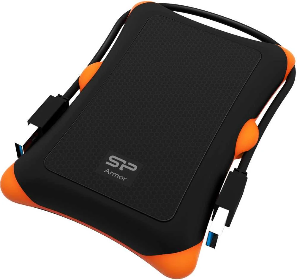 Išorinis kietasis diskas Silicon Power Armor A30 1TB 2.5 ", USB 3.1, Juodas