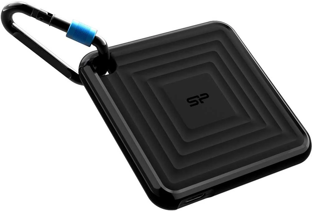 SILICON POWER COMPUTER &amp; COMMUNICAT SILICON POWER Išorinis kietasis diskas SSD PC60 1TB USB-C 540/500 MB/s Juodas