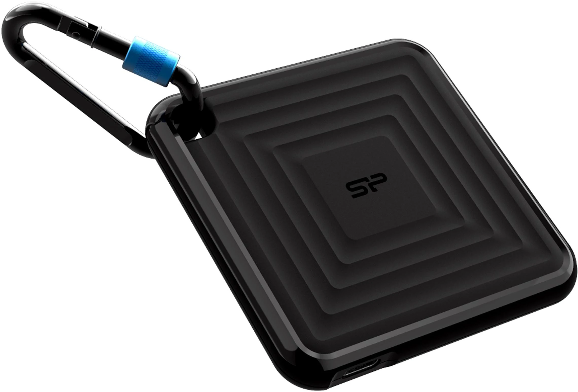 SILICON POWER COMPUTER &amp; COMMUNICAT SILICON POWER Išorinis kietasis diskas SSD PC60 256GB USB-C 540/500 MB/s Juodas