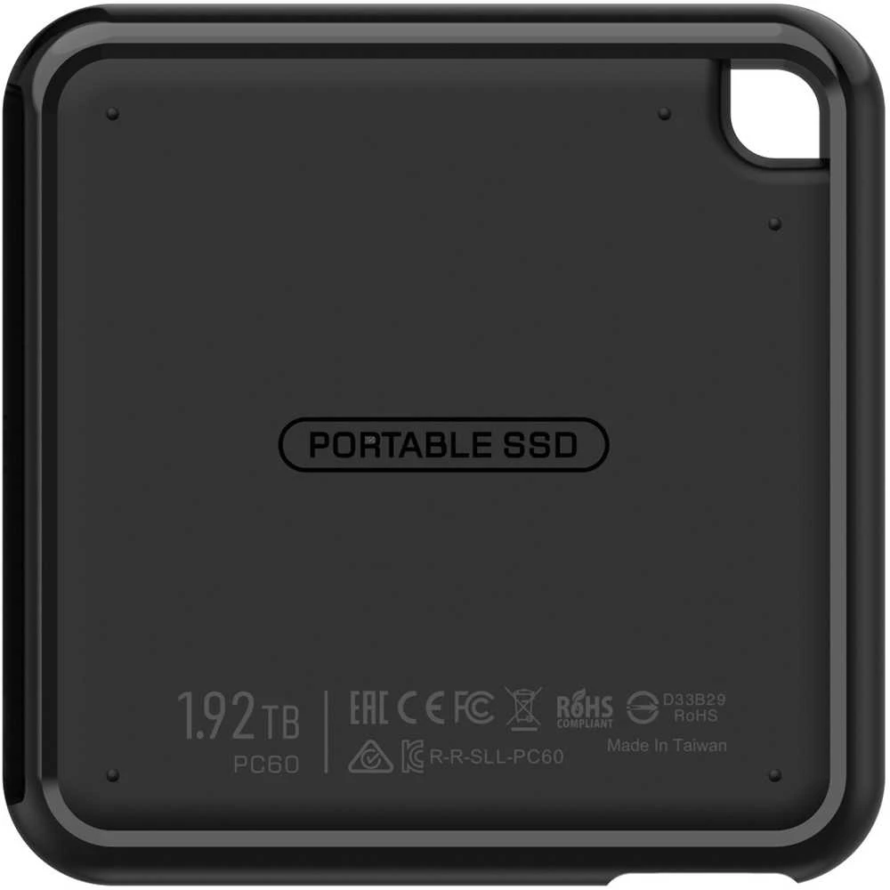 SILICON POWER COMPUTER & COMMUNICAT SILICON POWER Išorinis kietasis diskas SSD PC60 512GB USB-C 540/500 MB/s Juodas