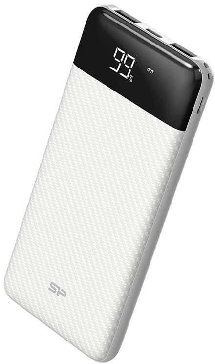 SILIKONIO MAITINIMO KOMPIUTERIS & COMMUNICAT SILICON POWER GP28 Power Bank 10000mAH Baltas