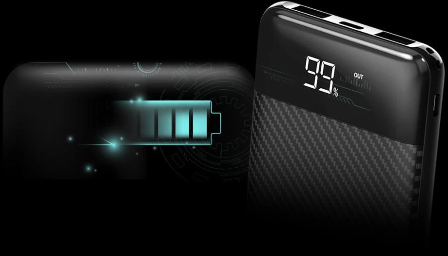 SILIKONIO MAITINIMO KOMPIUTERIS & COMMUNICAT SILICON POWER GP28 Power Bank 10000mAH Baltas