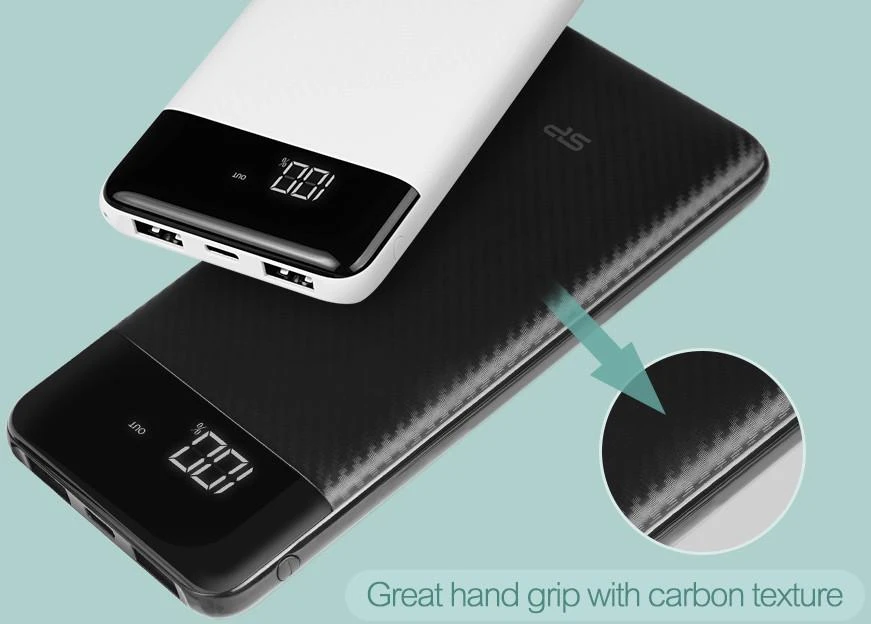 SILIKONIO MAITINIMO KOMPIUTERIS & COMMUNICAT SILICON POWER GP28 Power Bank 10000mAH Baltas