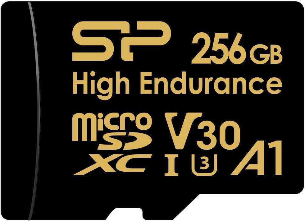 Atminties kortelė MicroSD Kortelė - Silicon Power 256GB V30 + adapteris