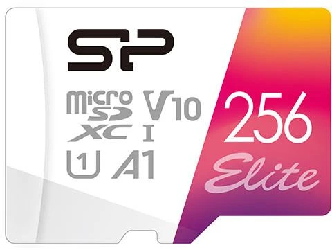 SILIKONIO MAITINIMO KOMPIUTERIS & COMMUNICAT SILICON POWER atminties kortelė Elite Micro SDXC 256GB UHS-I A1 V10