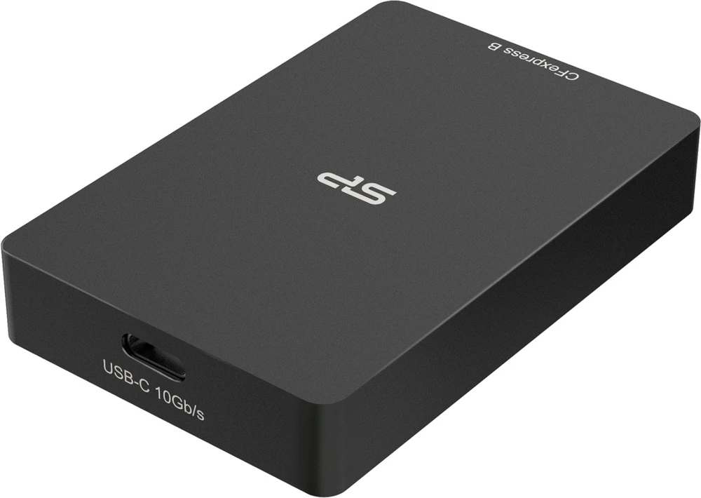 Memory Card Reader SILICON POWER CreatePro BS10 CFexpress Type B and SD 4.0 10Gbps Juodas