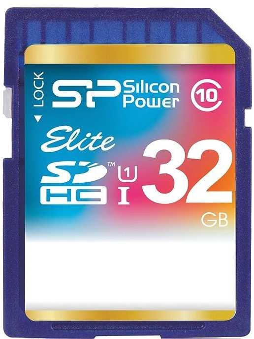 Atminties kortelė SILICON POWER 32 GB, SDHC UHS-I, 10 klasė, 40 MB/s skaitymo, 15 MB/s įrašymo greitis