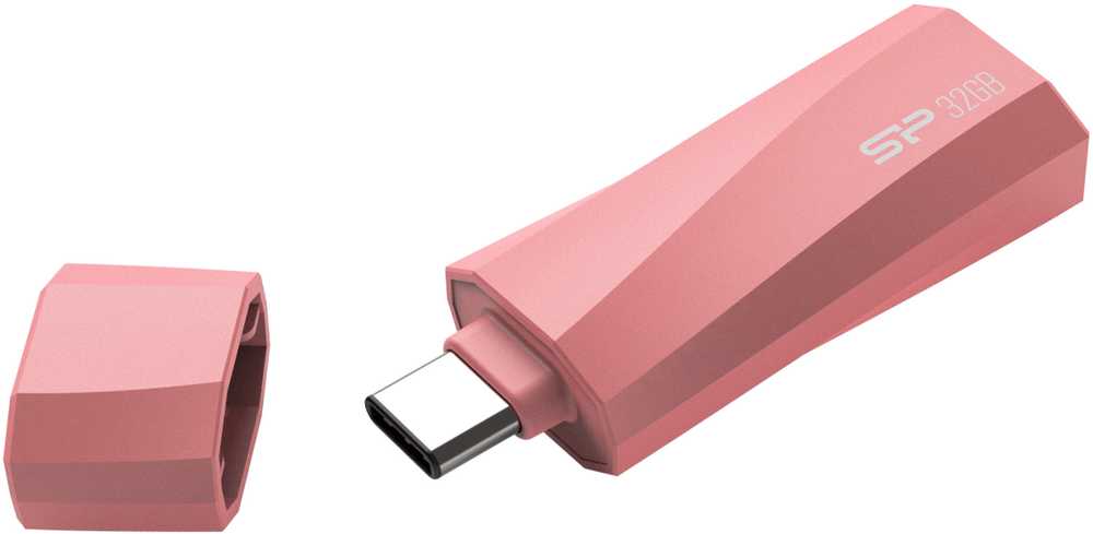 „Silicon Power“ atmintinė 32 GB Mobile C07, rožinė