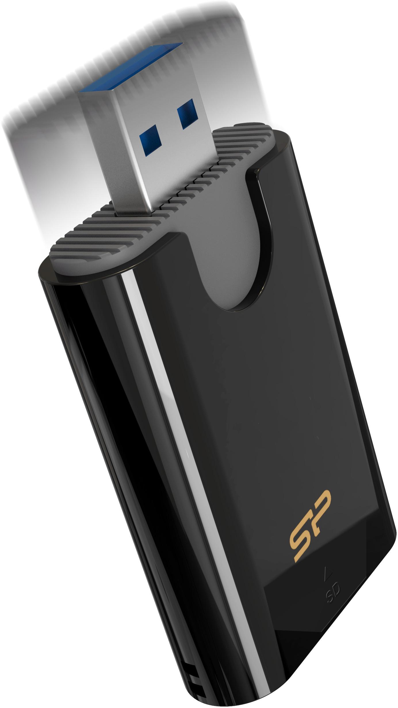 Kietasis diskas Silicon Power Silicio galia | Kombinuotas kortelių skaitytuvas | SD/MMC ir Micro SD kortelių palaikymas | Kortelių skaitytuvas