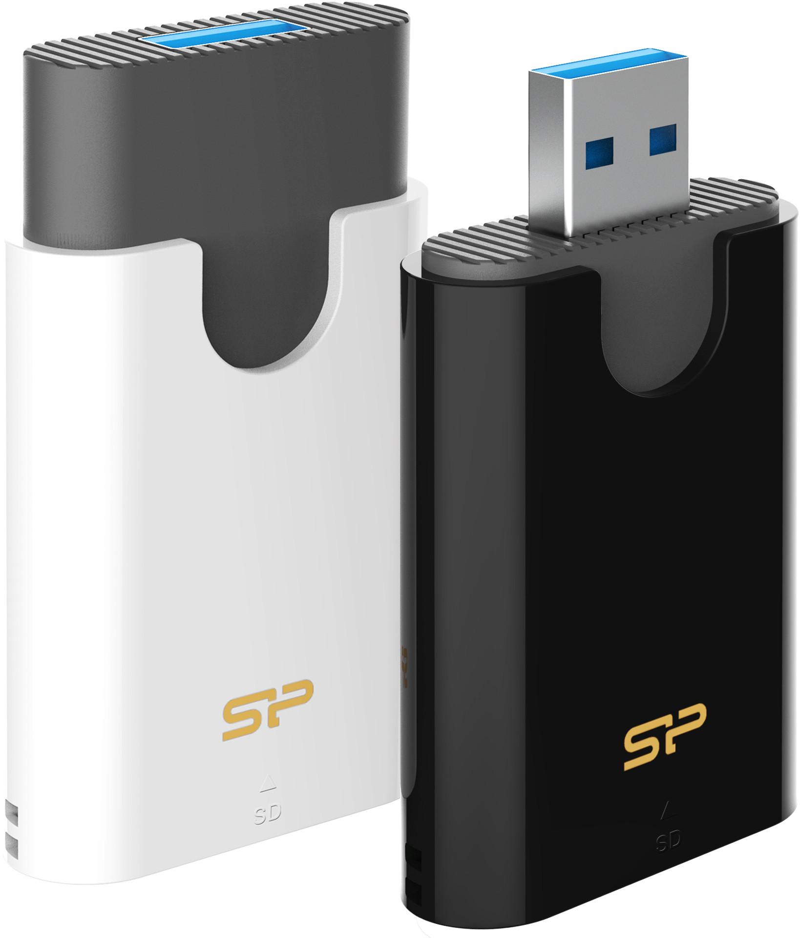Kietasis diskas Silicon Power Silicio galia | Kombinuotas kortelių skaitytuvas | SD/MMC ir Micro SD kortelių palaikymas | Kortelių skaitytuvas