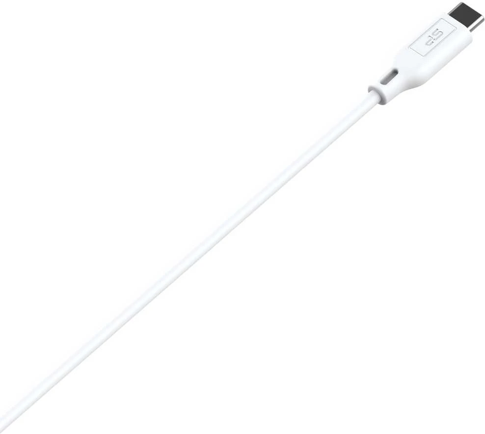Silicon Power Silicio maitinimo kabelis USB-C – USB-C Boost Link 1m, baltas (LK15CC)
