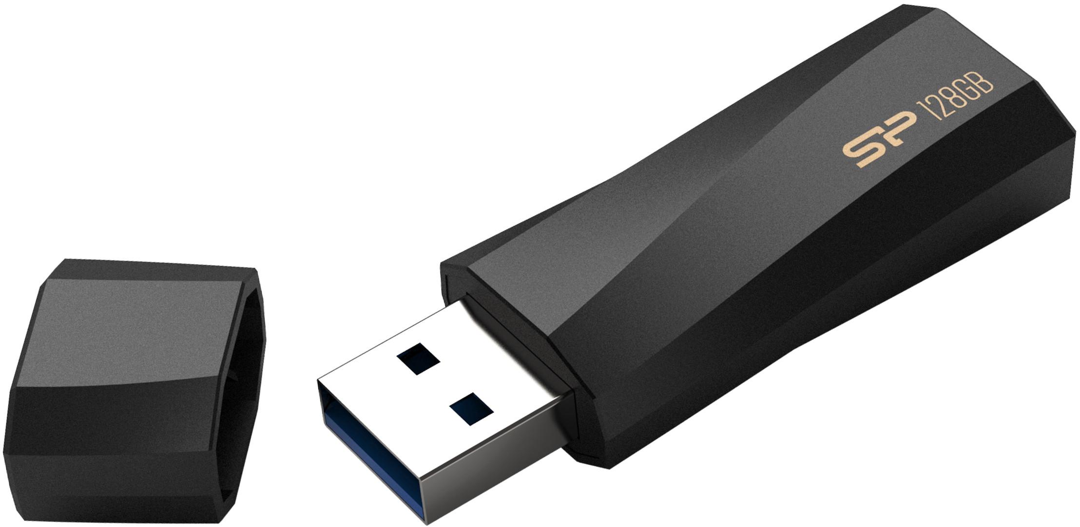 SILIKONIO MAITINIMO KOMPIUTERIS & COMMUNICAT SILICON POWER atmintis USB Blaze B07 128GB USB 3.2 antibakterinė