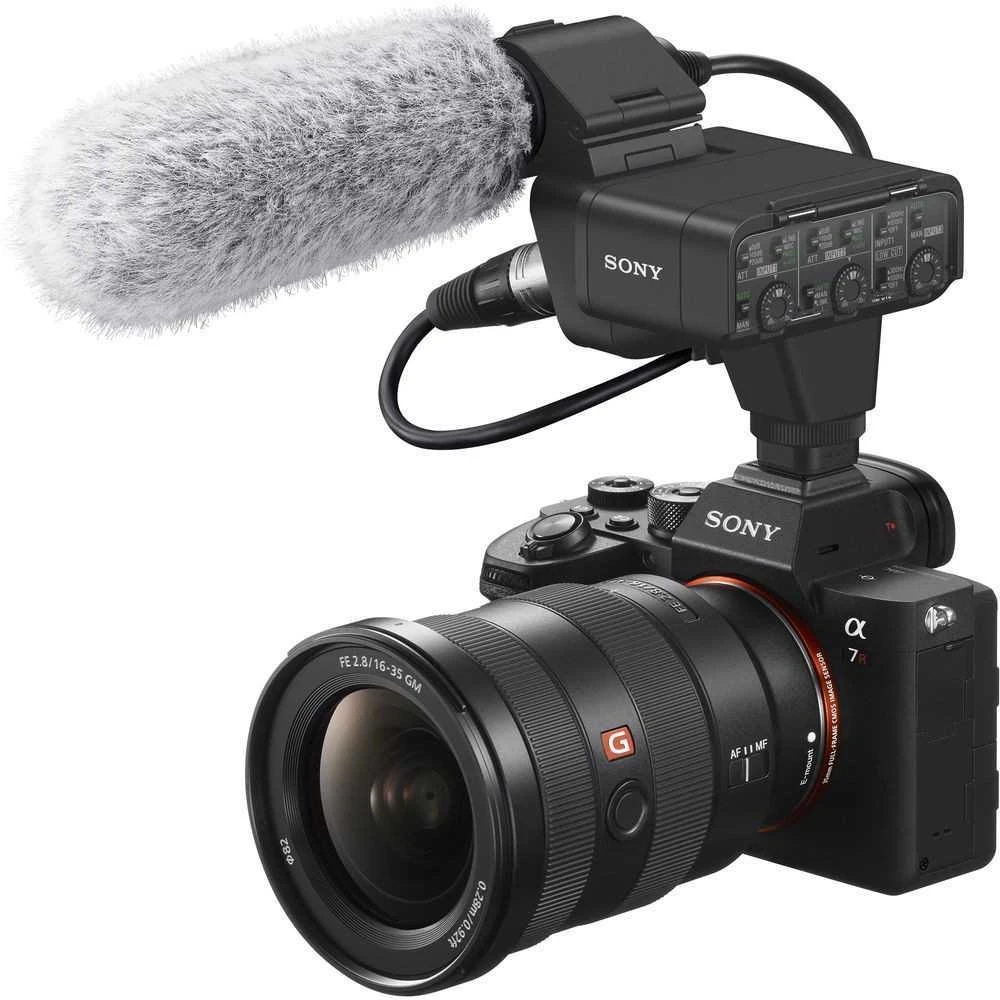 Sony XLR-K3M skaitmeninis XLR garso adapterių rinkinys su šautuvo mikrofonu | Sony