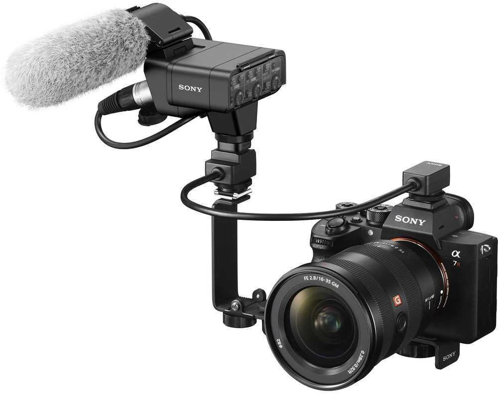 Sony XLR-K3M skaitmeninis XLR garso adapterių rinkinys su šautuvo mikrofonu | Sony