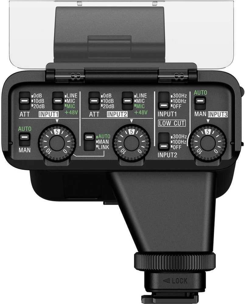 Sony XLR-K3M skaitmeninis XLR garso adapterių rinkinys su šautuvo mikrofonu | Sony