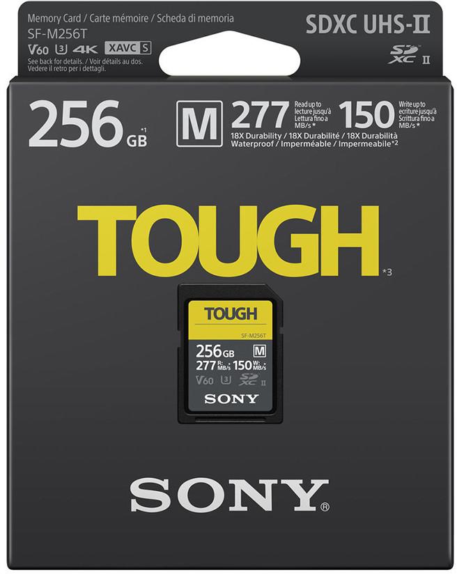 Atminties kortelė Sony | Tough Memory Card | UHS-II | 256 GB | SDXC | Flash atminties klasė 10
