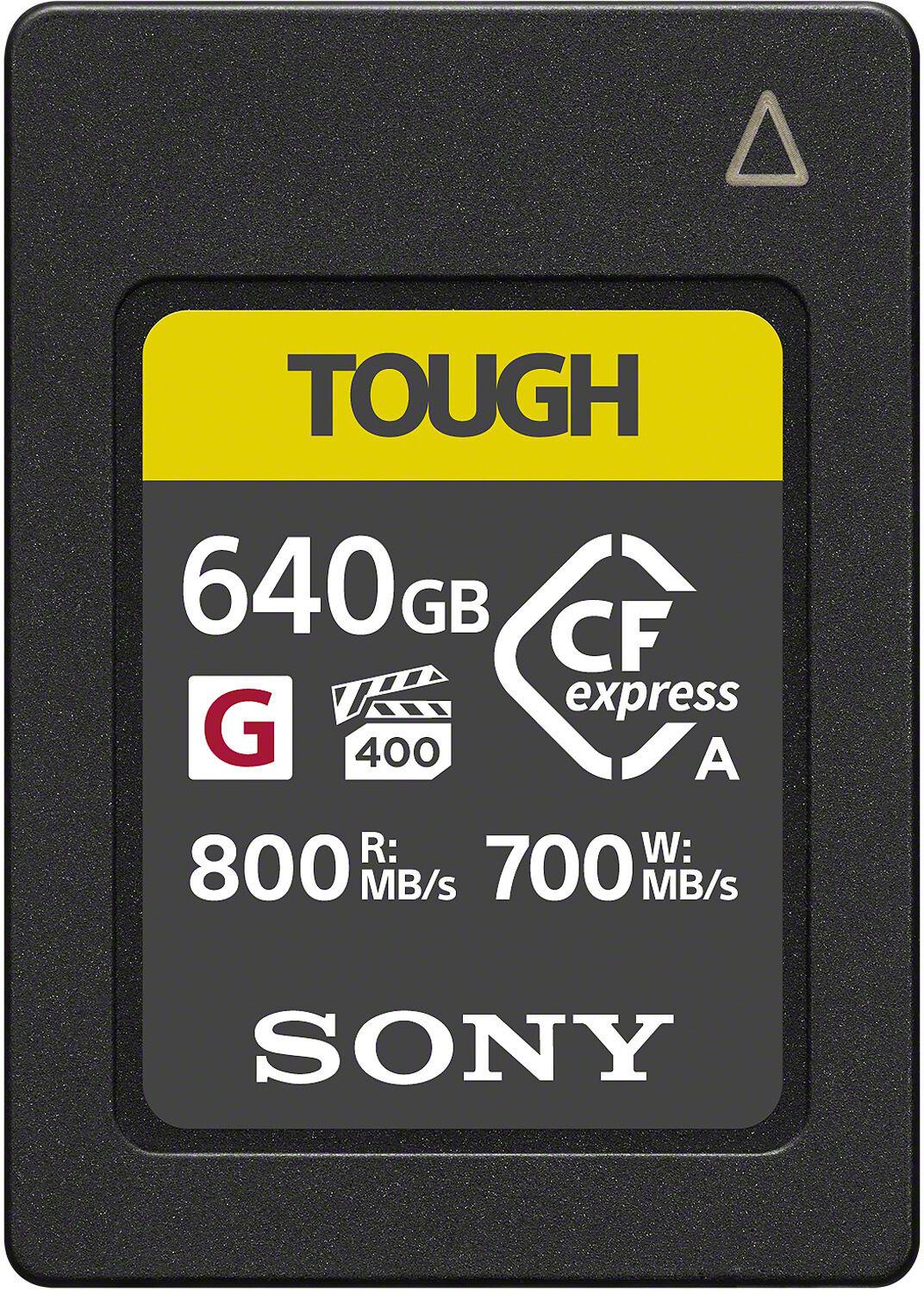 Sony | CEA-G serija | CF-express A tipo atminties kortelė | 640 GB | CF-express