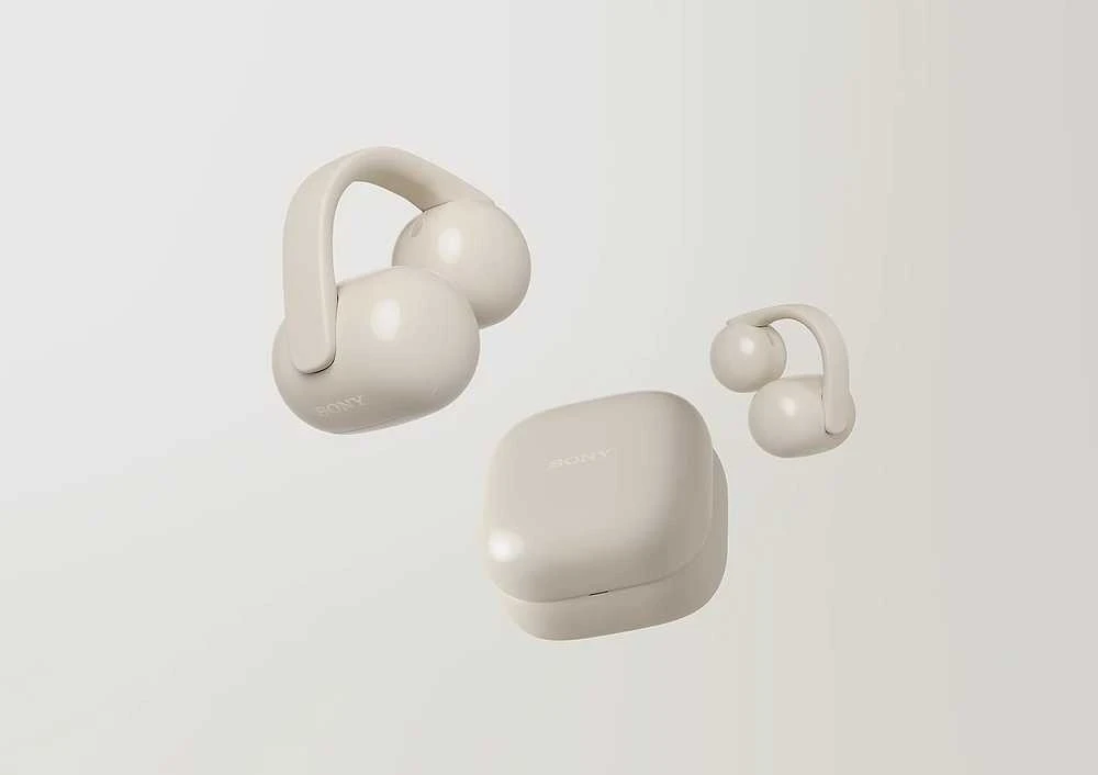 Ausinės Sony | Earbuds | LinkBuds WF-LC900 Clip | Bluetooth | Open-Ear | Greige | Belaidės