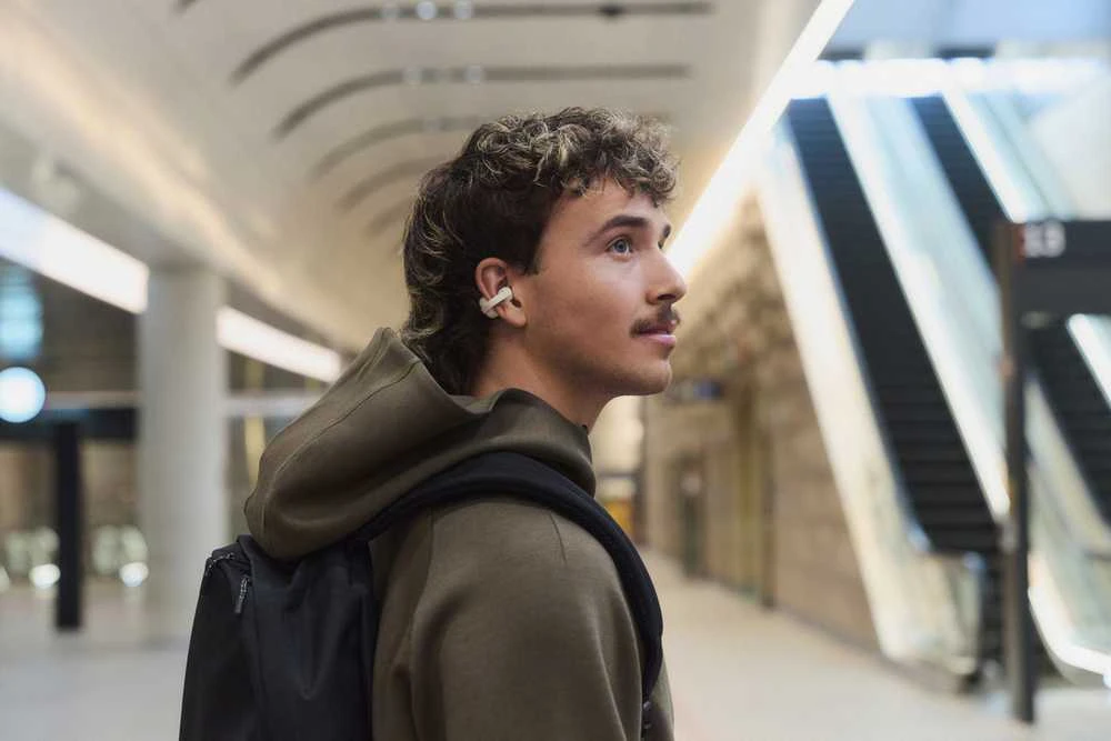 Ausinės Sony | Earbuds | LinkBuds WF-LC900 Clip | Bluetooth | Open-Ear | Greige | Belaidės