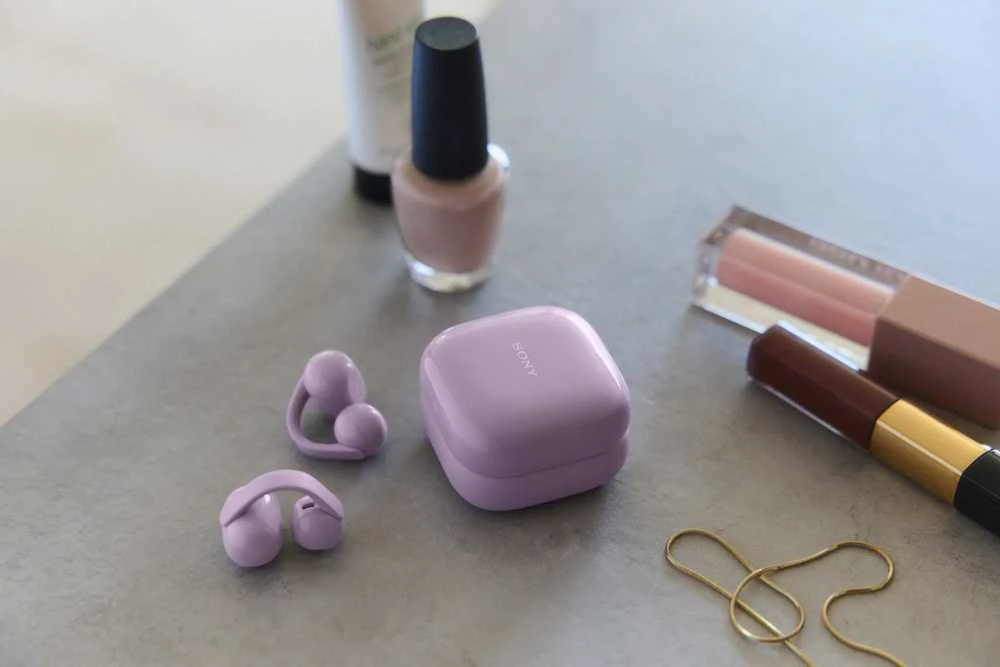 Ausinės Sony | Earbuds | LinkBuds WF-LC900 Clip | Bluetooth | Open-Ear | Lavender | Belaidės