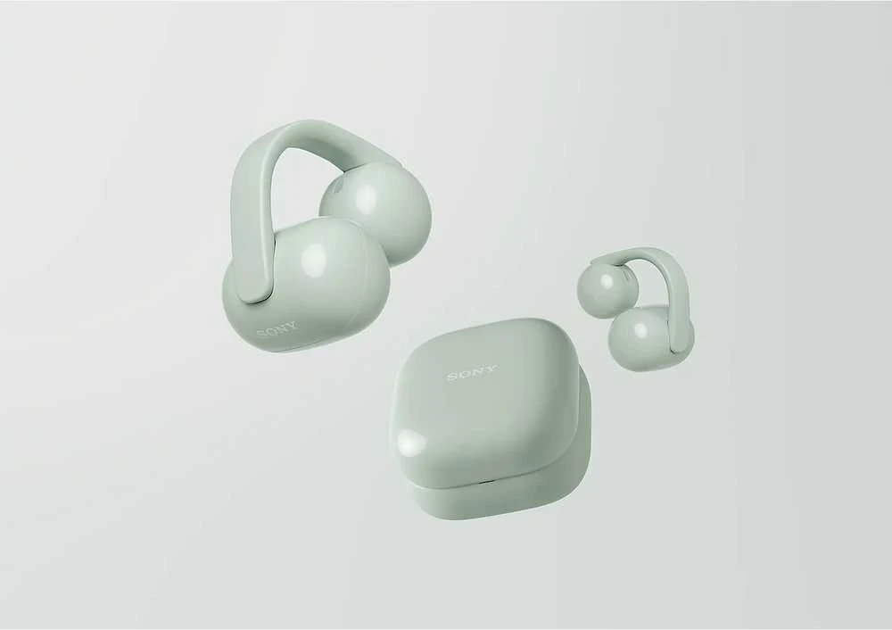 Ausinės Sony | Earbuds | LinkBuds WF-LC900 Clip | Bluetooth | Open-Ear | Žalias | Belaidės