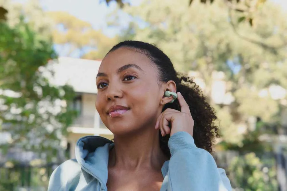 Ausinės Sony | Earbuds | LinkBuds WF-LC900 Clip | Bluetooth | Open-Ear | Žalias | Belaidės